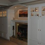 White Cabinet Refacing